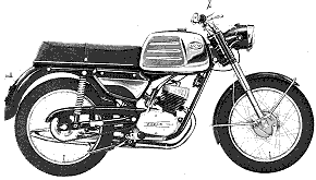 D.K.W. 125 TS 1969 (F u. S)